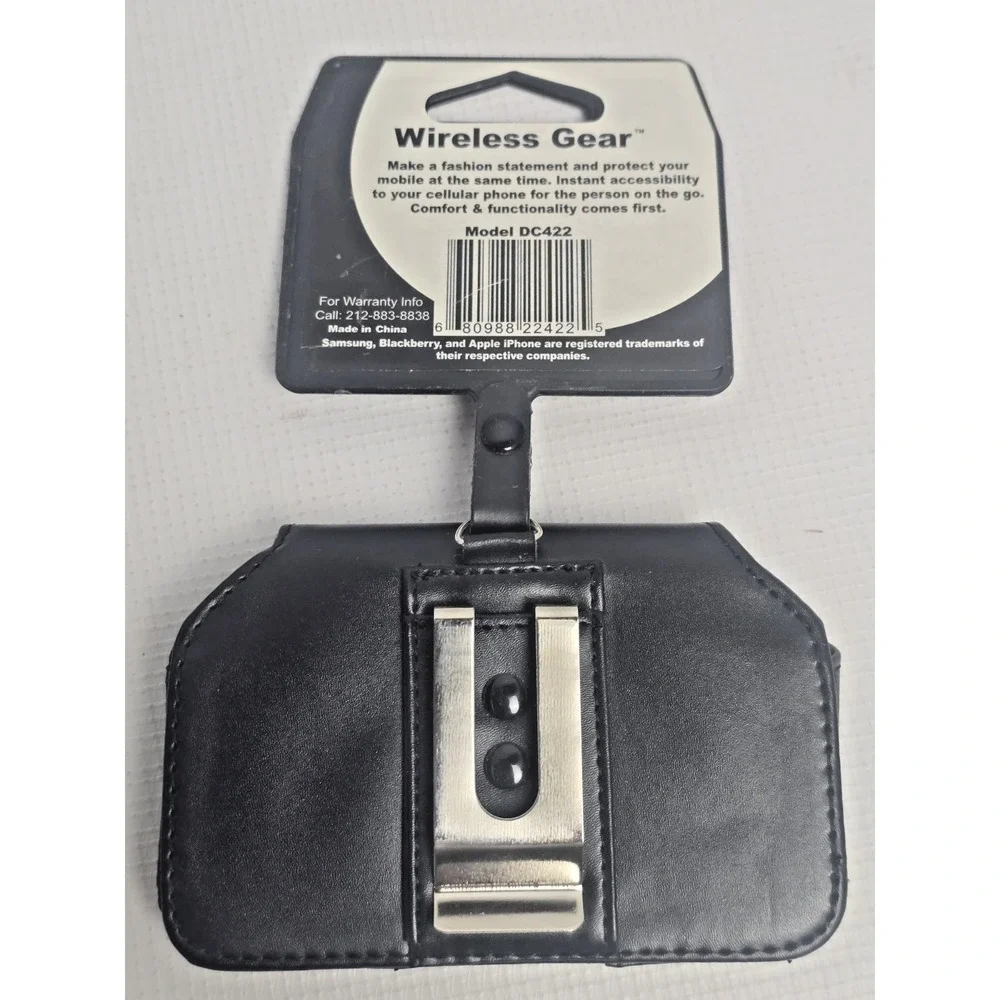Vintage Wireless Gear Pouch Case With Belt Clip For Minimed 630g Medtronic DC422